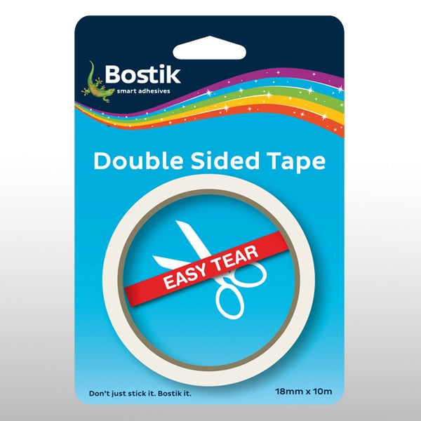 Bostik Double Sided Tape 18Mm X 10M