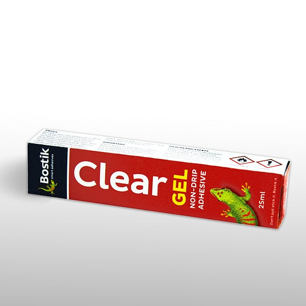 Bostik Glue Clear Gel 25Ml Box