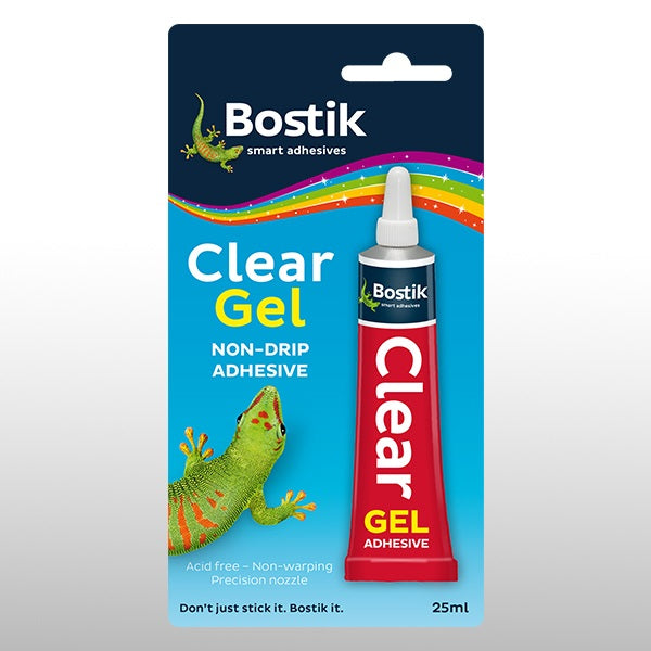 Bostik Glue Clear Gel 25Ml B/C