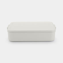 Load image into Gallery viewer, Brabantia Make &amp; Take Lunch Box Bento, Large Light Grey
