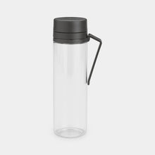 Load image into Gallery viewer, Brabantia Make &amp; Take Water Bottle with Strainer Dark Grey
