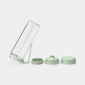 Brabantia Make & Take Water Bottle with Strainer Jade Green