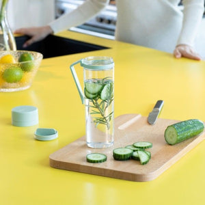 Brabantia Make & Take Water Bottle with Strainer Jade Green