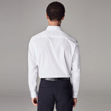 Load image into Gallery viewer, White Slim Fit Single Cuff Easy Care Shirt
