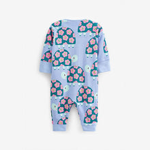 Load image into Gallery viewer, Multi Bright Printed Footless Baby Sleepsuits 3 Pack (0mths-18mths)
