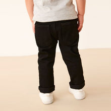 Load image into Gallery viewer, Black Denim Super Soft Skinny Fit Jeans With Stretch (3mths-6yrs)
