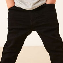 Load image into Gallery viewer, Black Denim Super Soft Skinny Fit Jeans With Stretch (3mths-6yrs)
