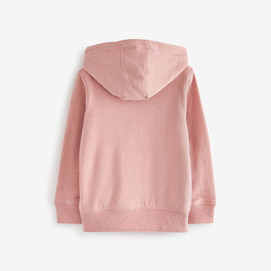 Pink Zip Through Hoodie (3-12yrs)