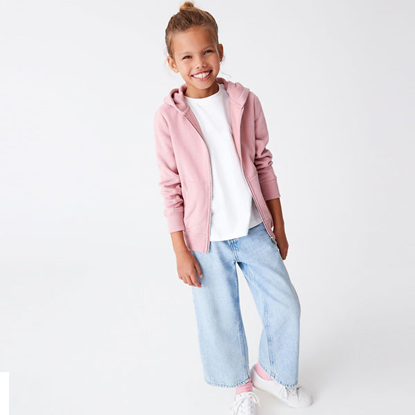 Pink Zip Through Hoodie (3-12yrs)