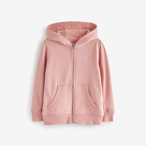 Pink Zip Through Hoodie (3-12yrs)
