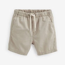 Load image into Gallery viewer, Stone Natural Pull-On Shorts (3mths-6yrs)
