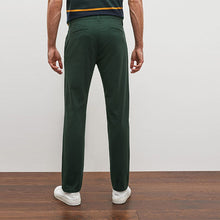 Load image into Gallery viewer, Green Stretch Chino Trousers

