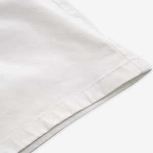 White Slim Fit Stretch Chinos Shorts