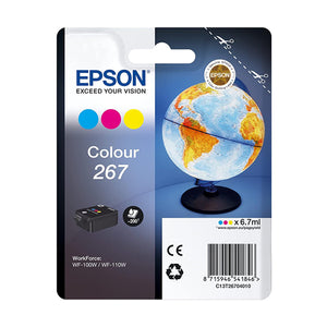 EPSON 267 COLOUR INK 5.8ML FOR WF-100W