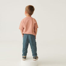 Load image into Gallery viewer, Teal Blue Side Pocket Pull-On Trousers (3mths-6yrs)
