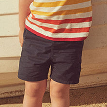 Load image into Gallery viewer, Navy Blue Chino Shorts (3mths-6yrs)
