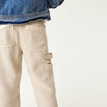 Load image into Gallery viewer, Neutral TENCEL™ Cargo Trousers (3-12yrs)
