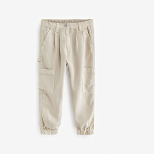 Neutral TENCEL™ Cargo Trousers (3-12yrs)