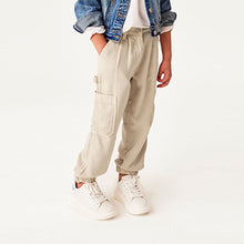 Load image into Gallery viewer, Neutral TENCEL™ Cargo Trousers (3-12yrs)
