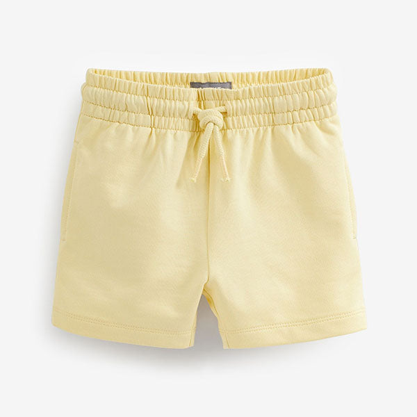Pastel Yellow Jersey Shorts (6mths-6yrs)