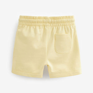 Pastel Yellow Jersey Shorts (6mths-6yrs)