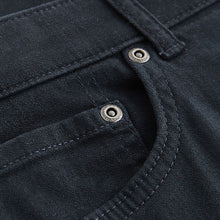 Load image into Gallery viewer, Navy Blue Slim Motionflex 5 Pocket Chino Shorts
