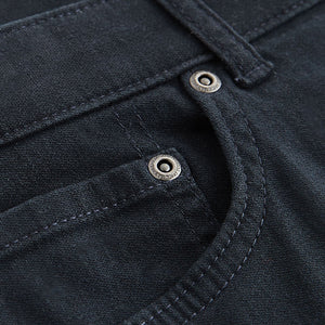 Navy Blue Slim Motionflex 5 Pocket Chino Shorts