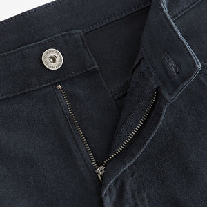 Navy Blue Slim Motionflex 5 Pocket Chino Shorts