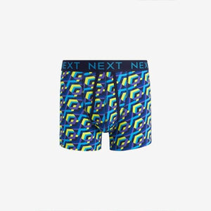 Geo Print A-Front Boxers 4 Pack