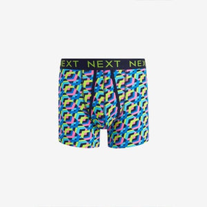 Geo Print A-Front Boxers 4 Pack