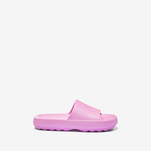 Pink Chunky Slider Sandals