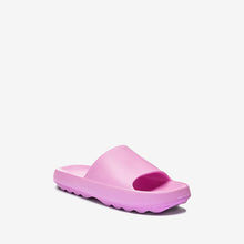 Load image into Gallery viewer, Pink Chunky Slider Sandals
