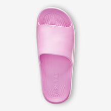 Load image into Gallery viewer, Pink Chunky Slider Sandals
