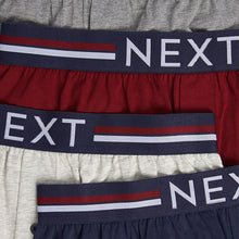 Load image into Gallery viewer, Navy/Red Loose Fit Jersey Boxers
