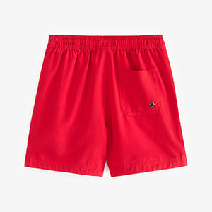 Red Swim Shorts (3-12yrs)