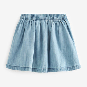 Light Blue Denim Skirt (3mths-6yrs)