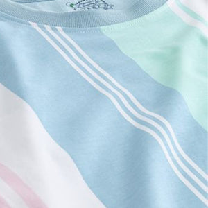 Pastel Vertical Stripe T-Shirt