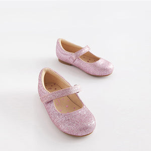 Pink Glitter Mary Jane Shoes (Younger Girls)
