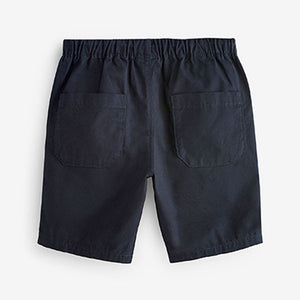 Navy Pull-On Shorts (3-12yrs)