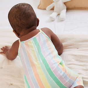 Multi Pastel Baby Jumpsuit (0mths-18mths)