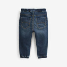 Load image into Gallery viewer, Dark Wash Jogger Jeans With Comfort Stretch (3mths-6yrs)
