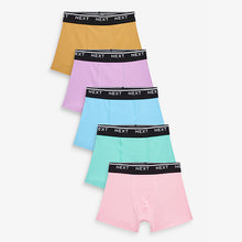 Load image into Gallery viewer, Multi Pastel Trunks 5 Pack (2-12yrs)
