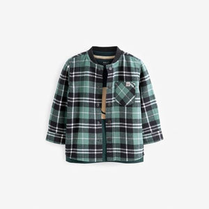 Green Check Shirt & T-Shirt Set (3mths-6yrs)