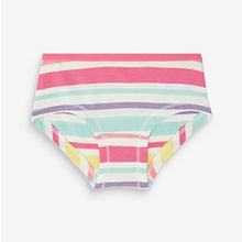 Load image into Gallery viewer, Pink/Green/Orange Unicorn Hipster Briefs 5 Pack (2-12yrs)
