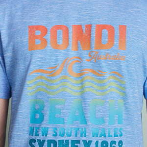 Blue Bondi Print T-Shirt