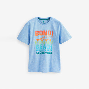 Blue Bondi Print T-Shirt