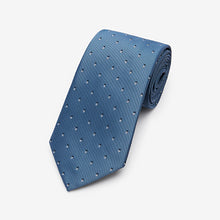 Load image into Gallery viewer, Blue Spot Pattern Tie
