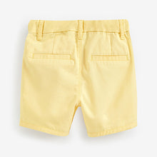 Load image into Gallery viewer, Yellow Chino Shorts (3mths-6yrs)
