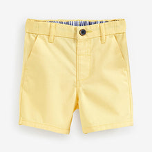 Load image into Gallery viewer, Yellow Chino Shorts (3mths-6yrs)
