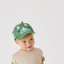 Load image into Gallery viewer, Dinosaur Cap (3mths-6yrs)
